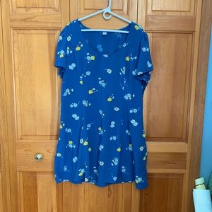 Old Navy floral fit and flare dress